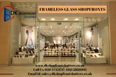 Frameless Glass For Shop Front