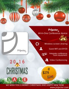 Prijector - Christmas Sale Offer