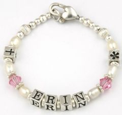 Personalised Baby And Christening Bracelet