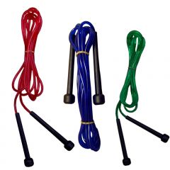 TurnerMAX Nylon Skipping Ropes With Plastic Handle