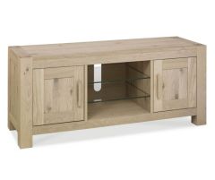 Bentley Designs Turin Light Oak Entertainment Unit
