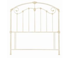 Bentley Designs Lauren Ivory Metal Headboard