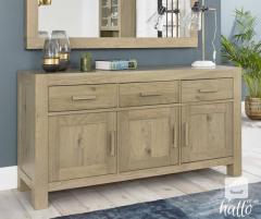 Bentley Designs Turin Aged Oak Wide Sideboard