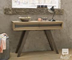 Bentley Designs Cadell Aged Oak Console Table
