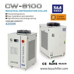 S&A water chiller for laser machines and CNC milling