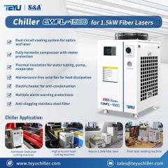 Laser Chiller For 1500W Fiber Laser Cutter Welde