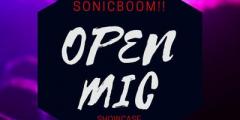 SONICBOOM- OPEN MIC NIGHT