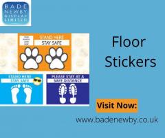 Use Attractive & Catchy Designs Floor Stickers T