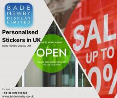 Make Your Business Visible With Personalised Sti