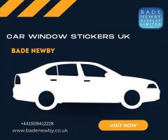 Bade Newbys Customized And Durable Car Window St