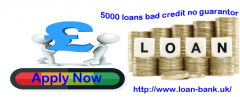 Easy Access to 5000 Loans for Bad Credit People with No