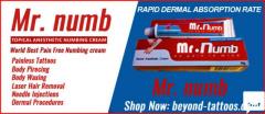 Mr. Numb, Tattoo Waxing Piercing Numbing Cream