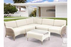 Luxor Corner Sofa Suite-  Rattan Outdoor Furnitu
