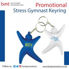 Promotional Stress Gymnast Keyring