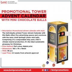 Promotional Tower Advent Calendar With Mini Choc
