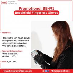Promotional Bb491 Beechfield Fingerless Gloves