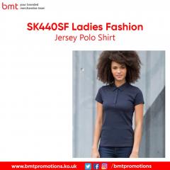 Sk440Sf Ladies Fashion Jersey Polo Shirt