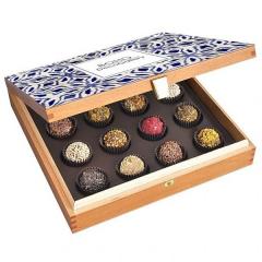 Chocolate Day Art Deco Wooden Box