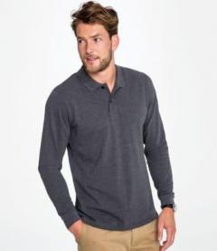 02087 Sols Perfect Long Sleeve Piqu Polo Shirt