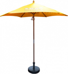 2.5M Wooden Parasol