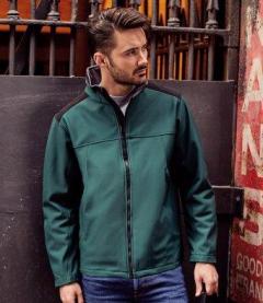 018M Russell Soft Shell Workwear Jacket