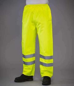 Yk210 Yoko Hi-Vis Waterproof Overtrousers