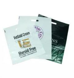 Printed Punched Handle Bags For Uk Businesses