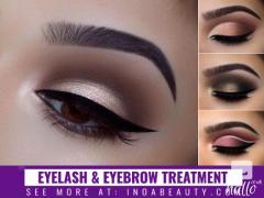 Eyelashes and Eyebrow Treatment at INOA Beauty Salon