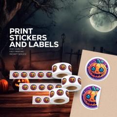 Halloween Stickers And Labels Perfect Way To Spo