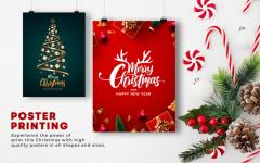 Christmas Poster Printing Create A Festive Atmos
