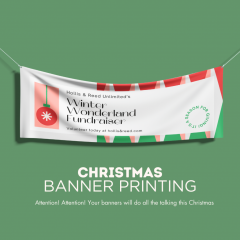 Get Your Christmas Pvc Banners Printed Today