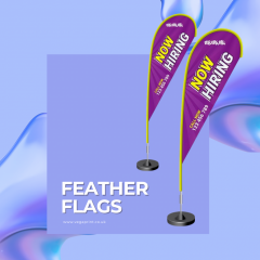 Get High-Quality Feather Flag Printing In Cardif