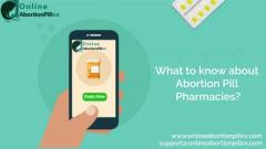 What To Know About Abortion Pill Pharmacies