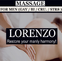 Male Massage  -  For Men - Gay Bi Str Men -Hotel