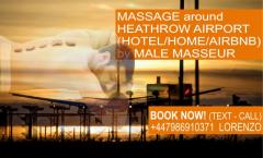 Heathrow Airport Massage For Men Male Masseur To