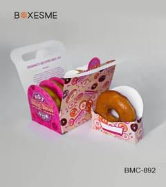 Get Customized Pink Donut Boxes Wholesale