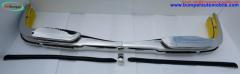 Mercedes W108 bumper 1965-1973 by stainless steel