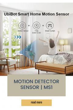 Motion Detector Sensor Track Movements Throughou