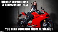 Cbt Training Test In London – Alpha Motorcycle T