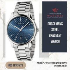 Gucci Mens Steel Bracelet Watch