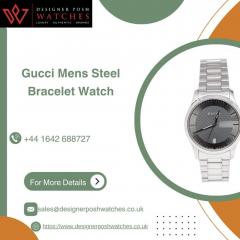 Gucci Mens Steel Bracelet Watch